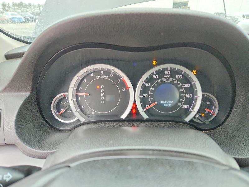 2012 Acura Tsx VIN JH4CU2F45CC004795 COPART salvage auction — REAR END, Nj - Cert Of Title-Salvage, sold $500 on 2026-06-29 (photo 9)