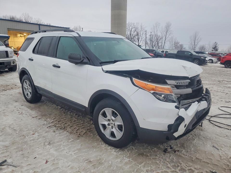2013 Ford Explorer VIN 1FM5K7B97DGB76900 COPART salvage auction — FRONT END, MI - CERTIFICATE OF TITLE, sold $550 on 2026-07-02 (photo 4)