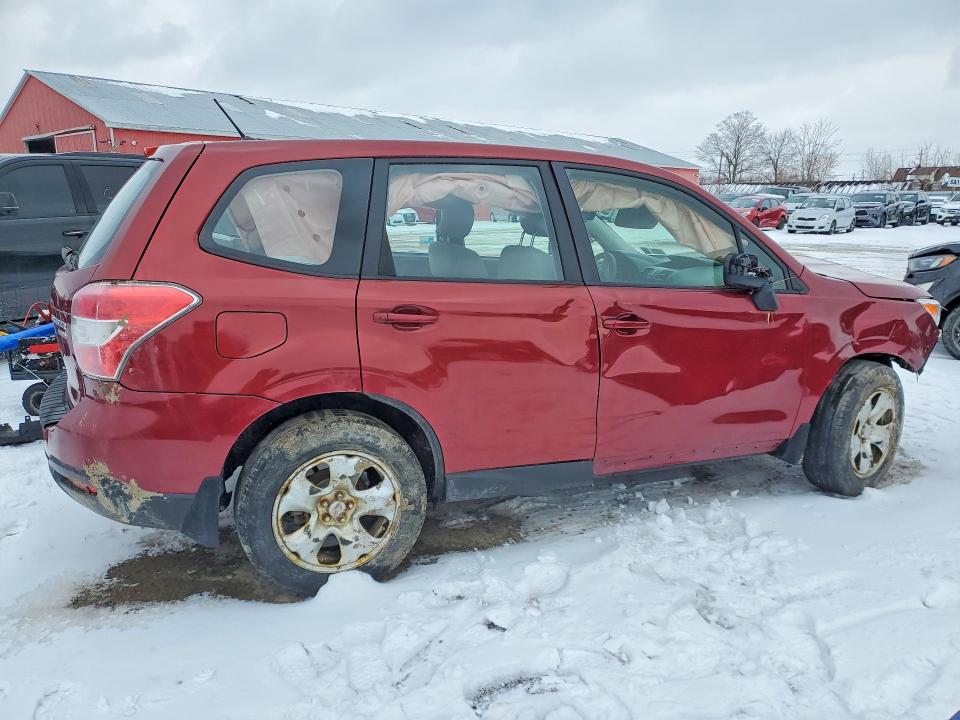 2014 Subaru Forester VIN JF2SJAAC5EH512061 COPART salvage auction — UNDERCARRIAGE, Ny - Mv-907A Salvage Certificate, sold $1,400 on 2026-07-20 (photo 3)
