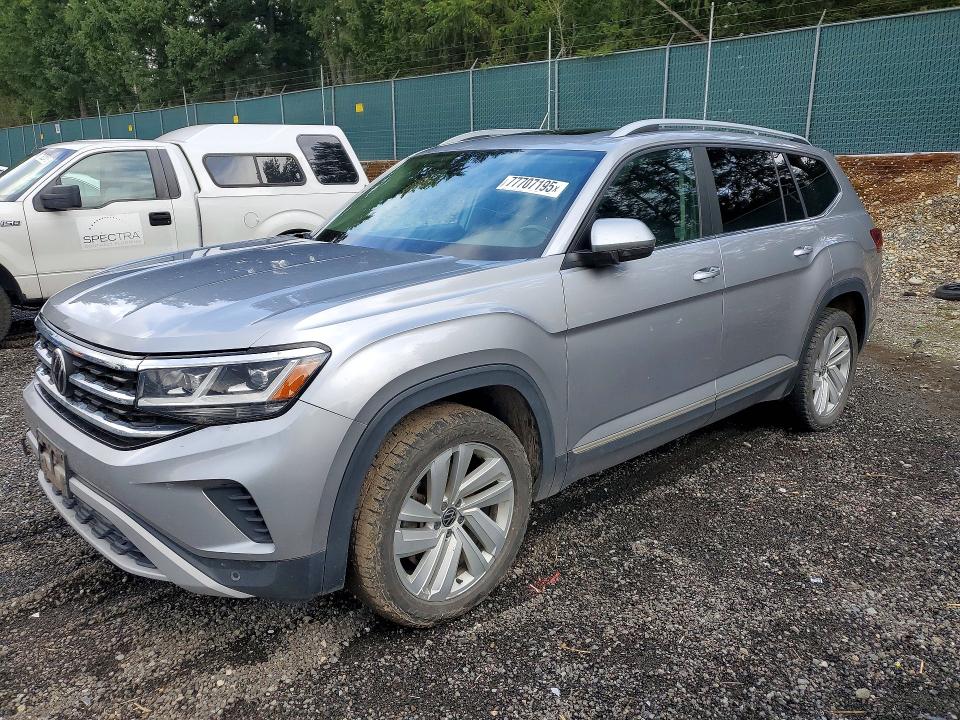 2021 Volkswagen Atlas VIN 1V2BR2CA8MC537426 COPART salvage auction — UNDERCARRIAGE, Va - Certificate Of Title, sold $6,200 on 2026-07-10 (photo 1)