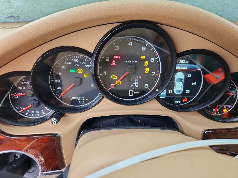 2013 Porsche Panamera VIN WP0AA2A76DL013817 COPART salvage auction — FRONT END, Other, sold $2,850 on 2026-07-22 (photo 9)