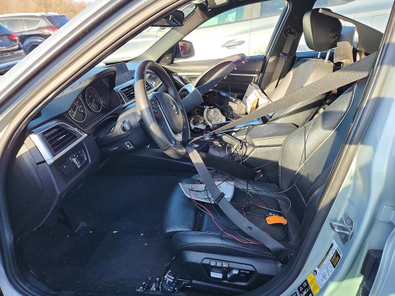 2016 BMW 3 series VIN WBA8E3C53GK504907 COPART salvage auction — STRIPPED, In - Certificate Of Title, sold $2,550 on 2026-07-28 (photo 7)