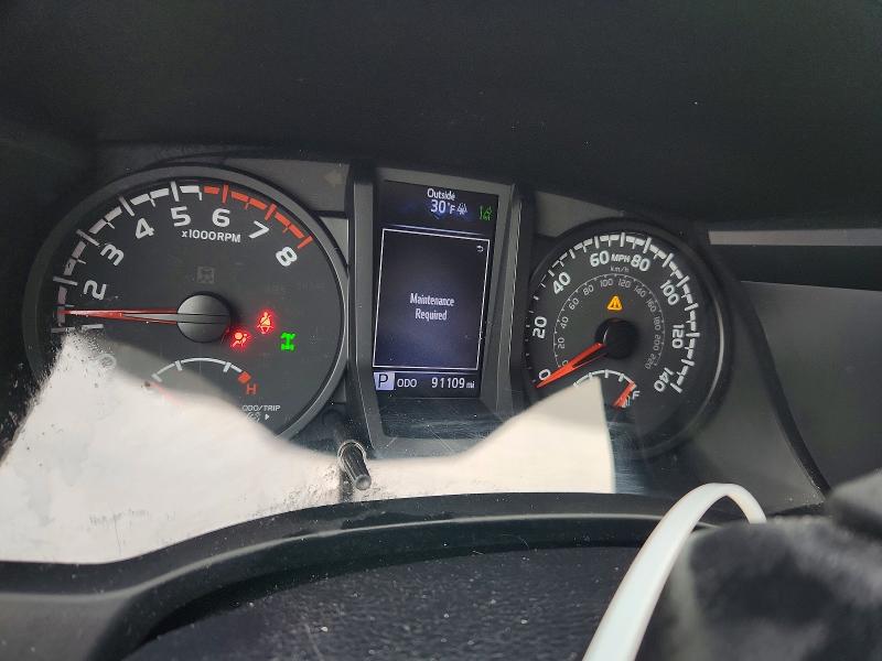 2020 Toyota Tacoma VIN 5TFSX5EN3LX071775 COPART salvage auction — FRONT END, Mo - Salvage Certificate Of Title, sold $8,700 on 2026-07-27 (photo 9)