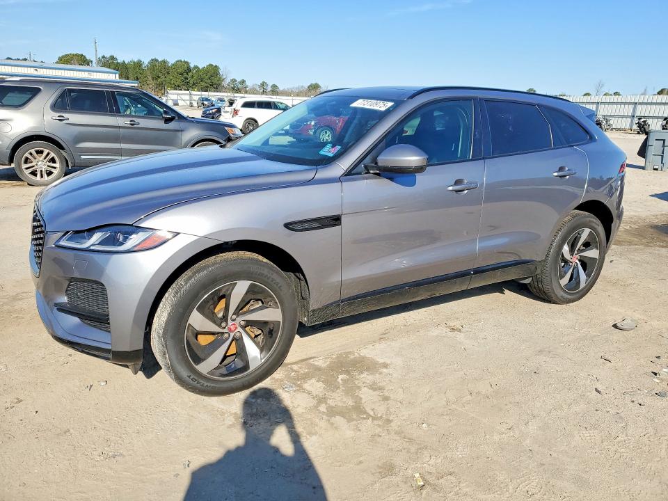 2022 Jaguar F-pace VIN SADCJ2EX7NA698124 COPART salvage auction — MISSING/ALTERED VIN, Sc - Cert Of Title-Salvage, sold $1,300 on 2026-07-29 (photo 1)