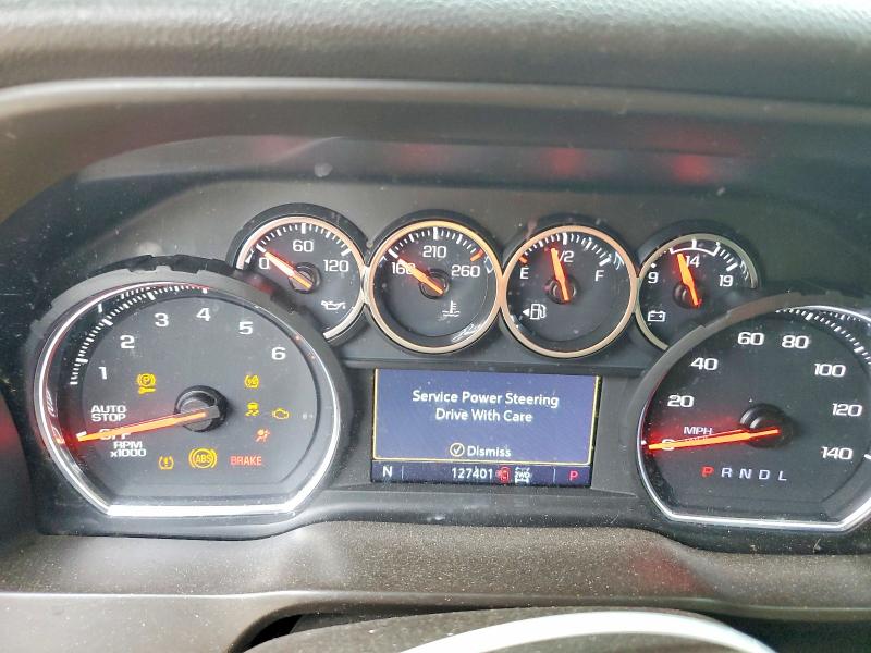 2021 Chevrolet Silverado VIN 3GCUYEEL7MG246877 COPART salvage auction — FRONT END, MO - SALVAGE CERTIFICATE OF TITLE, sold $7,900 on 2026-07-30 (photo 9)