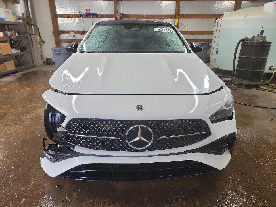 2024 Mercedes-benz Cla-klasse VIN W1K5J4HB2RN452361 COPART salvage auction — FRONT END, IL - SALVAGE CERTIFICATE, sold $13,300 on 2026-07-06 (photo 5)