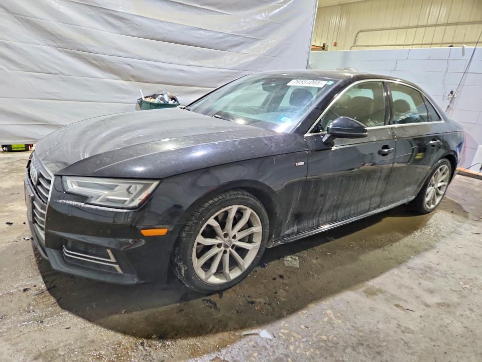 2017 Audi A4 VIN WAUENAF45HN025382 COPART salvage auction — SIDE, Nh - Cert Of Title-Salvage, sold $3,050 on 2026-07-30 (photo 1)
