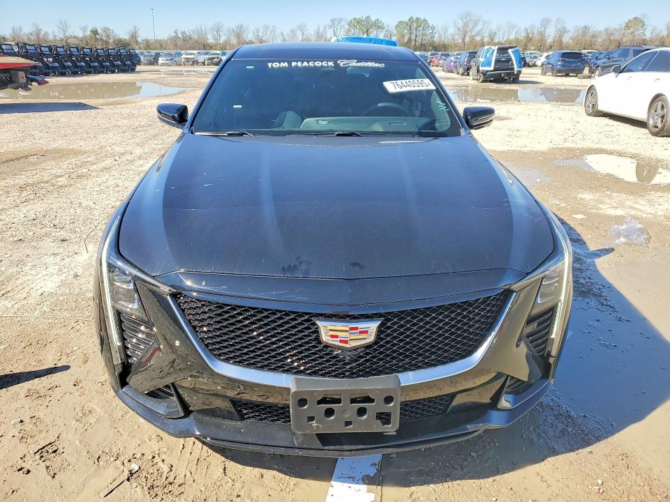2026 Cadillac Ct5 VIN 1G6DP5RK9T0103665 COPART salvage auction — REAR END, Tx - Salvage Vehicle Title, sold $20,100 on 2026-07-28 (photo 5)