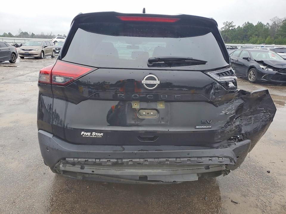 2023 Nissan Rogue VIN JN8BT3BA6PW013290 COPART salvage auction — REAR END, Sc - Cert Of Title-Salvage, sold $5,700 on 2026-07-20 (photo 6)