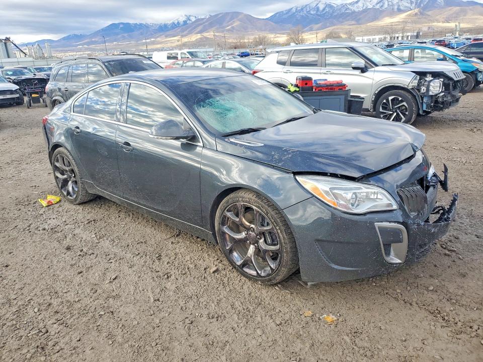 2016 Buick Regal VIN 2G4GV5GXXG9141976 COPART salvage auction — FRONT END, Ut - Salvage Certificate, sold $750 on 2026-07-09 (photo 4)