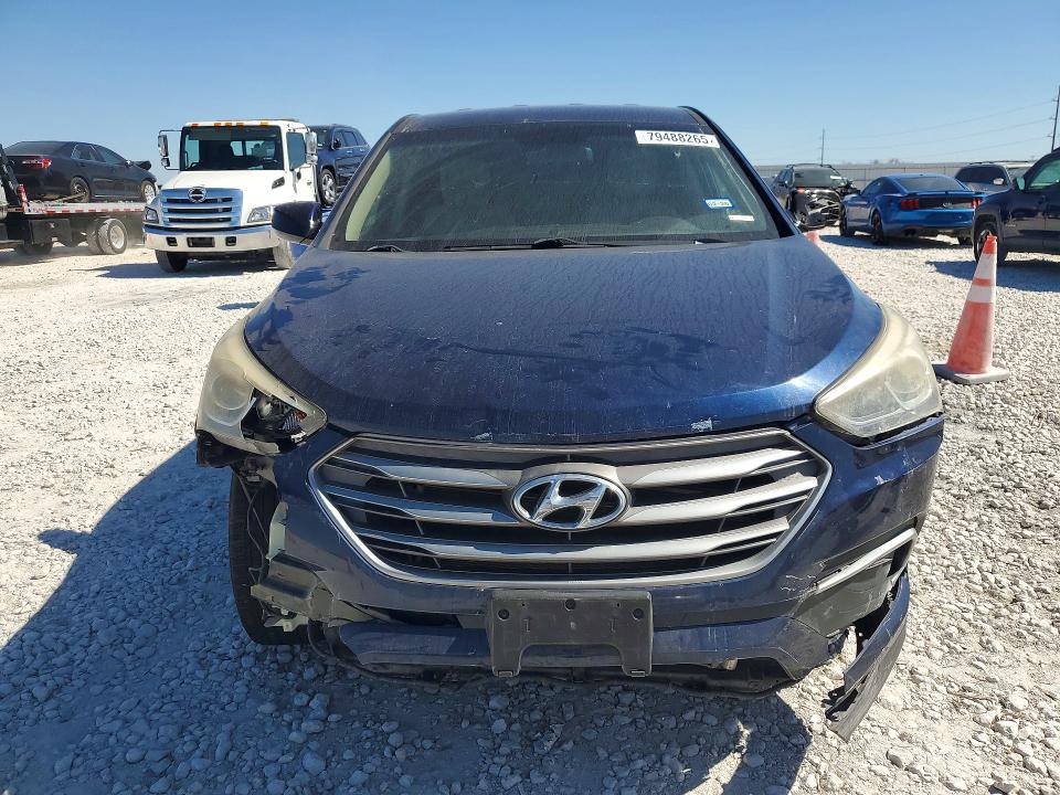 2018 Hyundai Santa fe VIN 5XYZT3LB3JG527832 COPART salvage auction — FRONT END, Tx - Certificate Of Title, sold $1,950 on 2026-07-30 (photo 5)