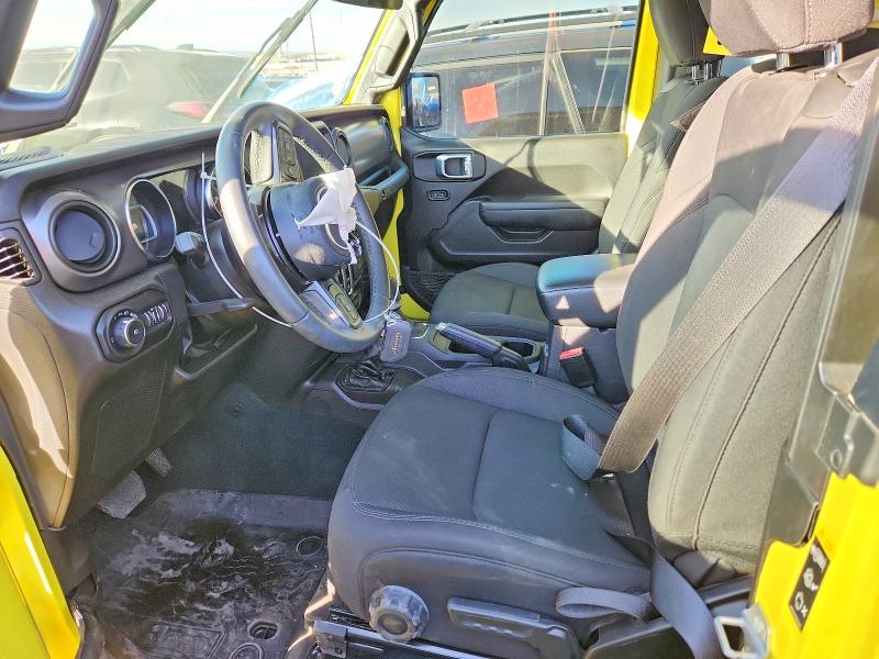 2022 Jeep Wrangler / VIN 1C4GJXAGXNW231413 COPART salvage auction — FRONT END, Nm - Cert Of Title-Salvage, sold $10,700 on 2026-07-30 (photo 7)
