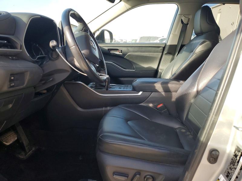 2020 Toyota Highlander VIN 5TDGZRBH5LS052639 COPART salvage auction — FRONT END, Ne - Cert Of Title-Salvage, sold $1,850 on 2026-07-21 (photo 7)