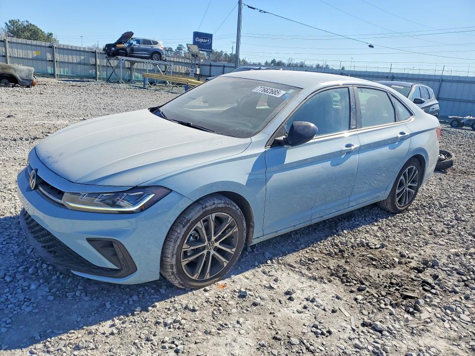 2025 Volkswagen Jetta VIN 3VWBX7BU8SM036335 — COPART salvage auction photo