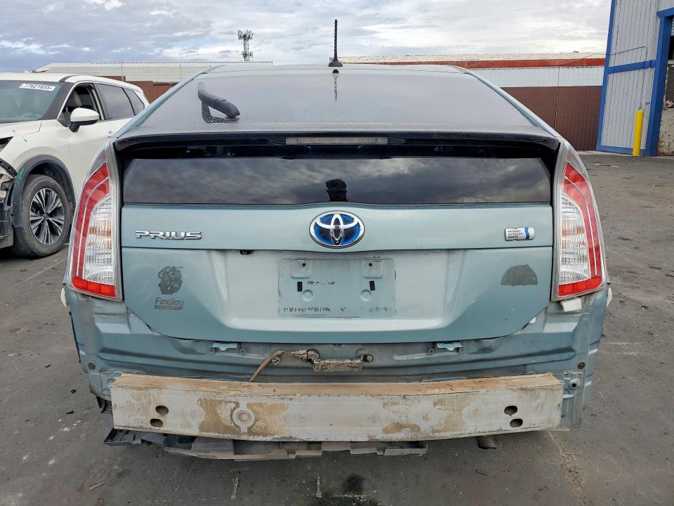 2015 Toyota Prius VIN JTDKN3DU5F1917382 COPART salvage auction — FRONT END, Nv - Salvage Title, sold $150 on 2026-07-22 (photo 6)
