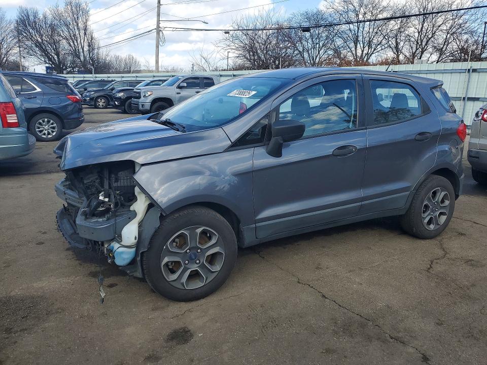2019 Ford Ecosport VIN MAJ3S2FE3KC290196 COPART salvage auction — FRONT END, Id - Salvage Certificate Of Title, sold $525 on 2026-07-08 (photo 1)