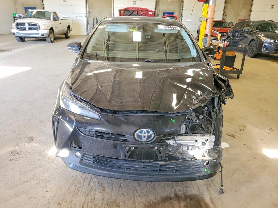 2022 Toyota Prius VIN JTDL9MFU7N3036441 COPART salvage auction — FRONT END, Mn - Cert Of Title-Salvage, sold $4,850 on 2026-07-14 (photo 5)