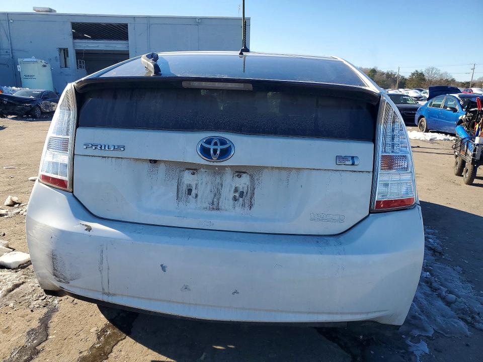 2010 Toyota Prius VIN JTDKN3DU3A0112270 COPART salvage auction — FRONT END, Va - Cert Of Title - Salvage, sold $250 on 2026-07-29 (photo 6)