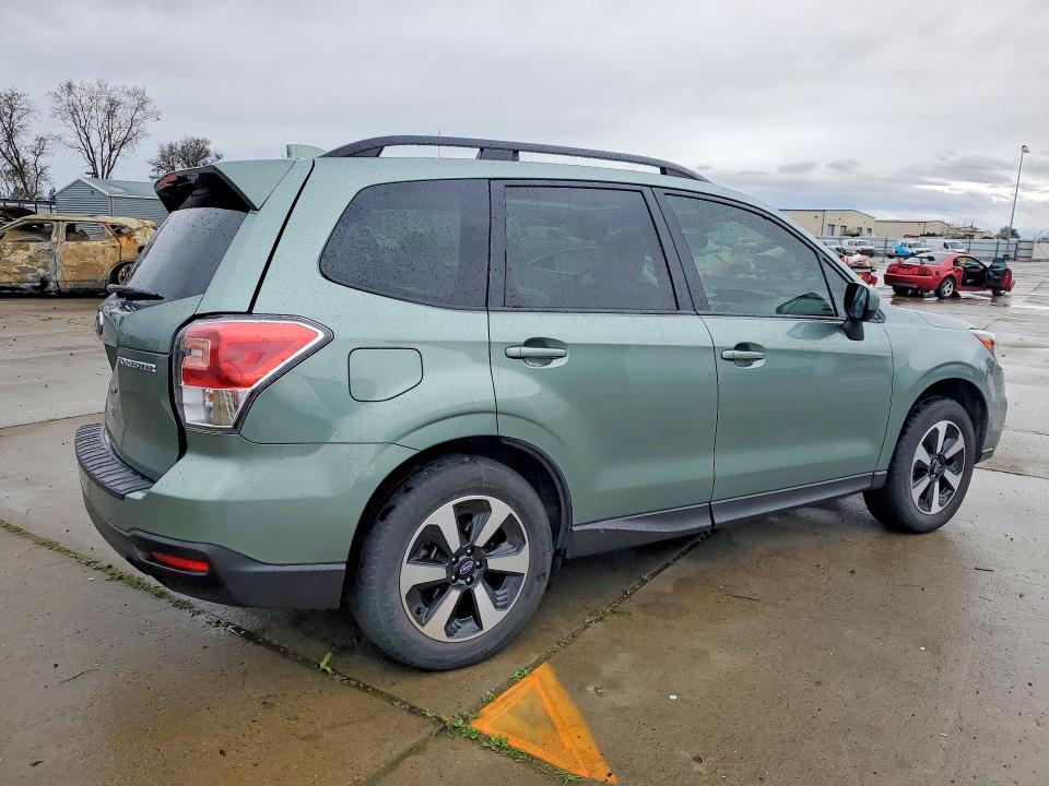 2018 Subaru Forester VIN JF2SJAGC6JH480366 COPART salvage auction — REAR END, Ca - Salvage Certificate, sold $6,900 on 2026-07-13 (photo 3)