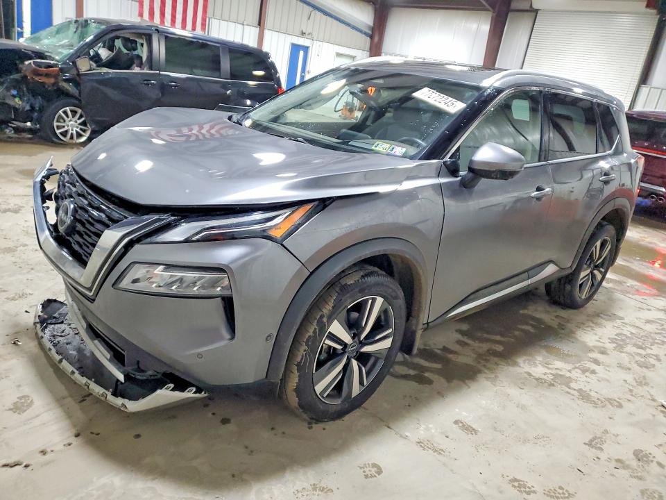 2023 Nissan Rogue VIN JN8BT3DD1PW306506 COPART salvage auction — FRONT END, Salvage Title, sold $3,000 on 2026-07-22 (photo 1)
