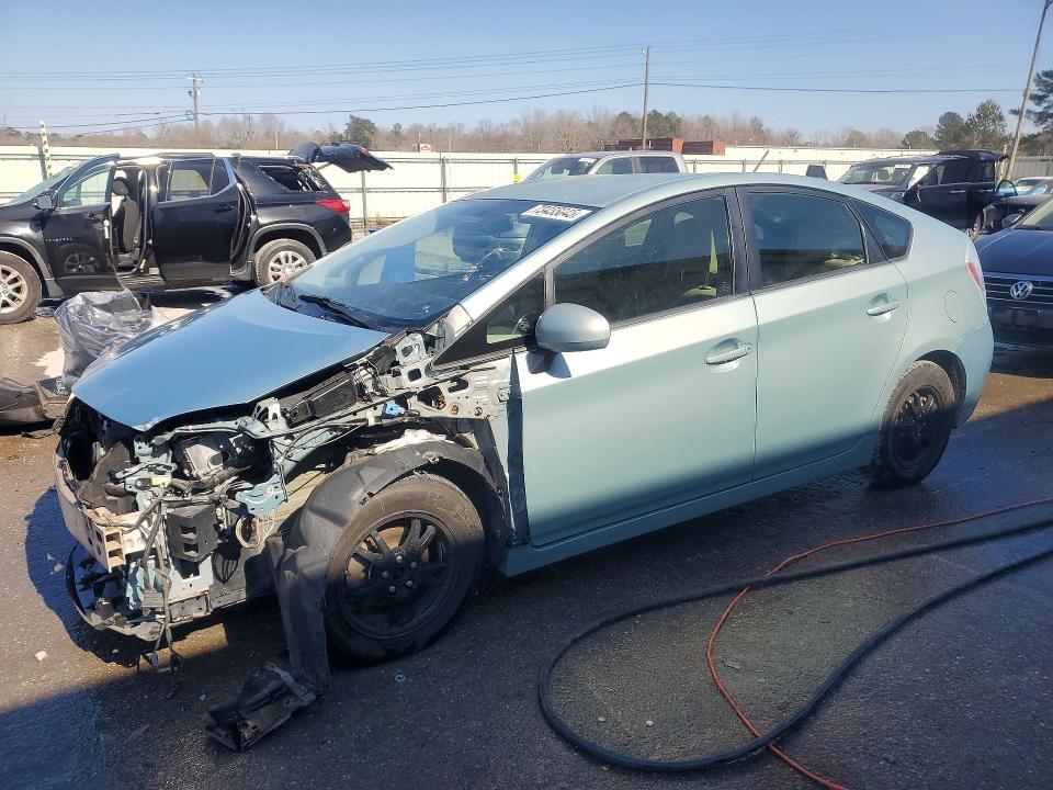 2014 Toyota Prius VIN JTDKN3DU6E1780645 COPART salvage auction — FRONT END, AL - CERT OF TITLE-SALVAGE TITLE, sold $70 on 2026-07-23 (photo 1)