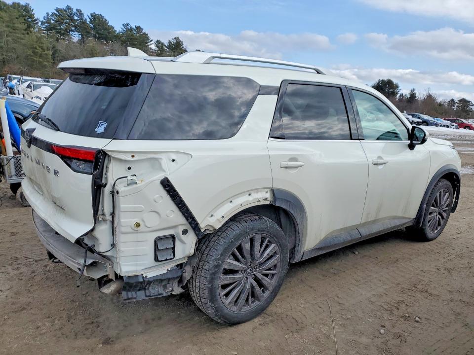 2023 Nissan Pathfinder VIN 5N1DR3CD8PC215959 COPART salvage auction — REAR END, Ma - Cert Of Title-Parts Only Salva, sold $12,000 on 2026-07-02 (photo 3)