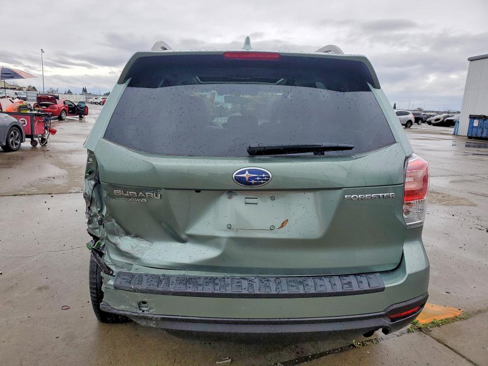 2018 Subaru Forester VIN JF2SJAGC6JH480366 COPART salvage auction — REAR END, Ca - Salvage Certificate, sold $6,900 on 2026-07-13 (photo 6)