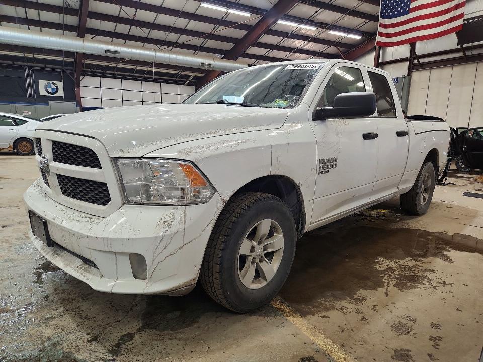 2019 Ram 1500 VIN 1C6RR7FG5KS519117 COPART salvage auction — MINOR DENT/SCRATCHES, Vt - Certificate Of Title, sold $6,500 on 2026-08-07 (photo 1)
