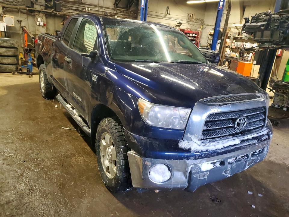 2007 Toyota Tundra VIN 5TFBT54147X007261 COPART salvage auction — ALL OVER, On - Permit Irrepairable, sold $125 on 2026-07-28 (photo 4)