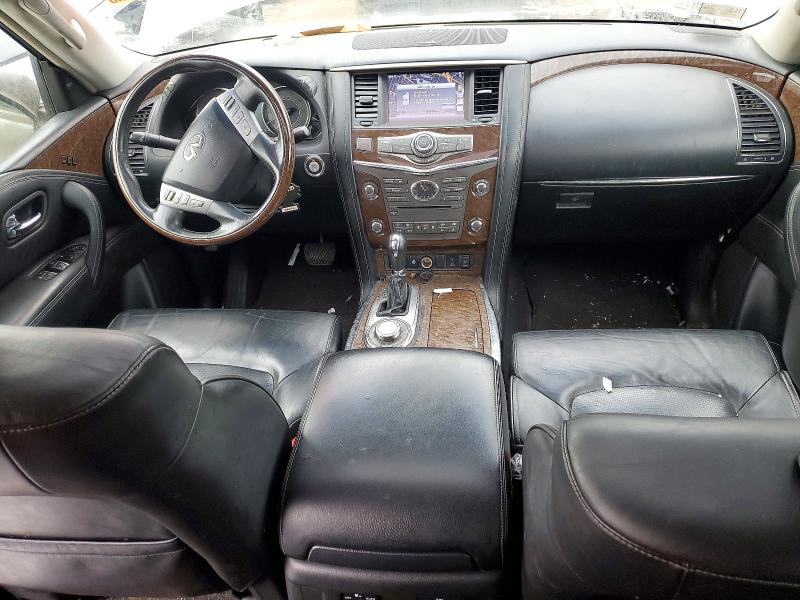 2015 Infiniti Qx80 VIN JN8AZ2NE3F9083118 COPART salvage auction — FRONT END, Ri - Certificate Of Title, sold $4,900 on 2026-07-30 (photo 8)