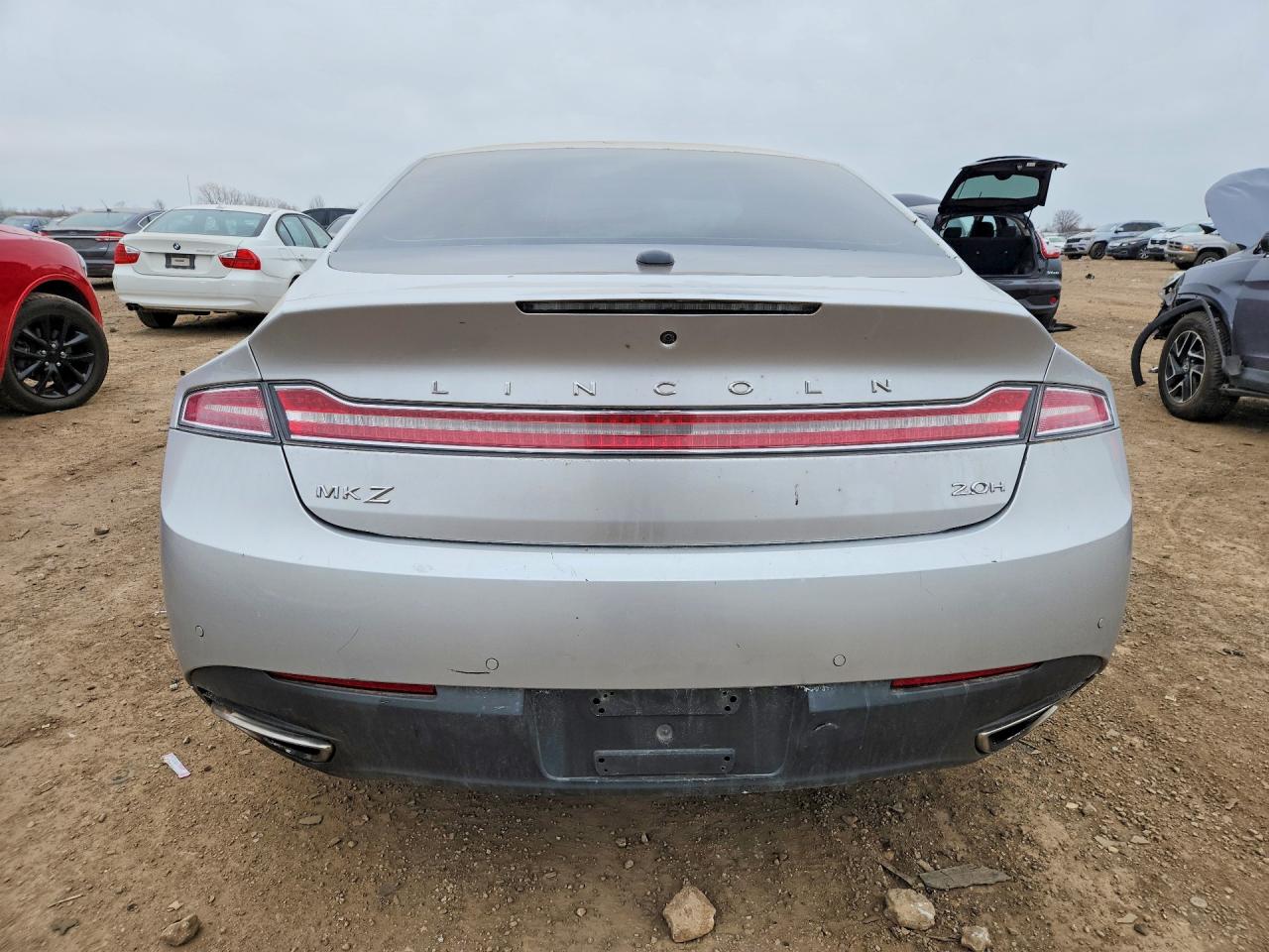 2014 Lincoln MKZ VIN 3LN6L2LU2ER815461 COPART salvage auction — Front End, IL - SALVAGE CERTIFICATE, sold $500 on 2026-07-02 (photo 6)