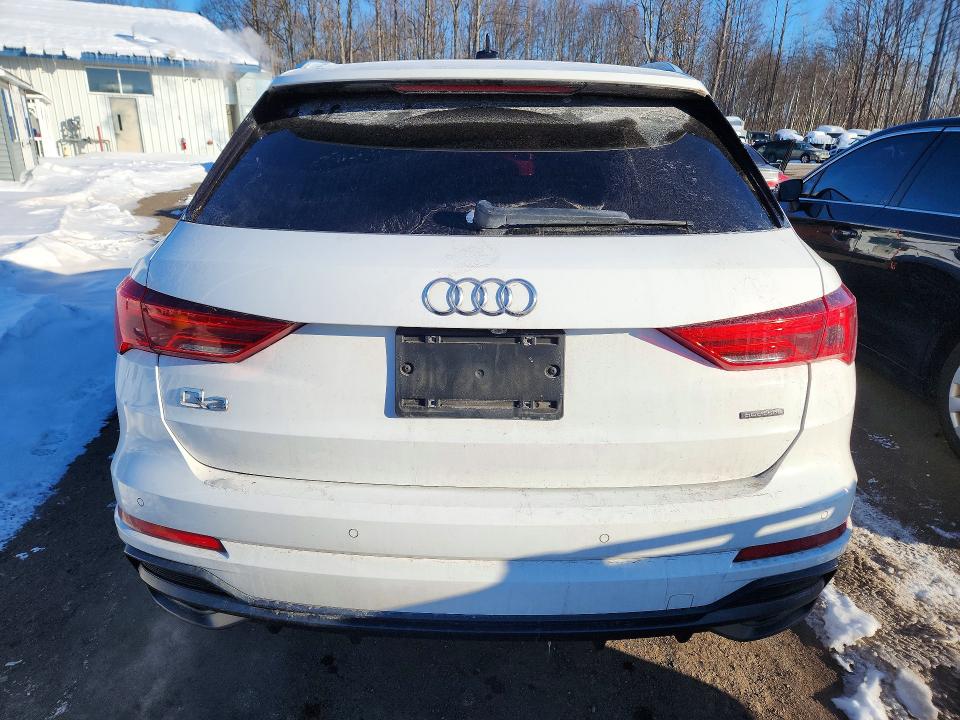2021 Audi Q3 VIN WA1DECF33M1003930 COPART salvage auction — FRONT END, Ct - Cert Of Title-Salvage, sold $8,500 on 2026-08-13 (photo 6)