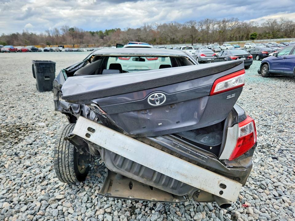 2013 Toyota Camry VIN 4T1BF1FK3DU216456 COPART salvage auction — REAR END, Ga - Bill Of Sale - Parts Only, sold $1,200 on 2026-07-02 (photo 6)