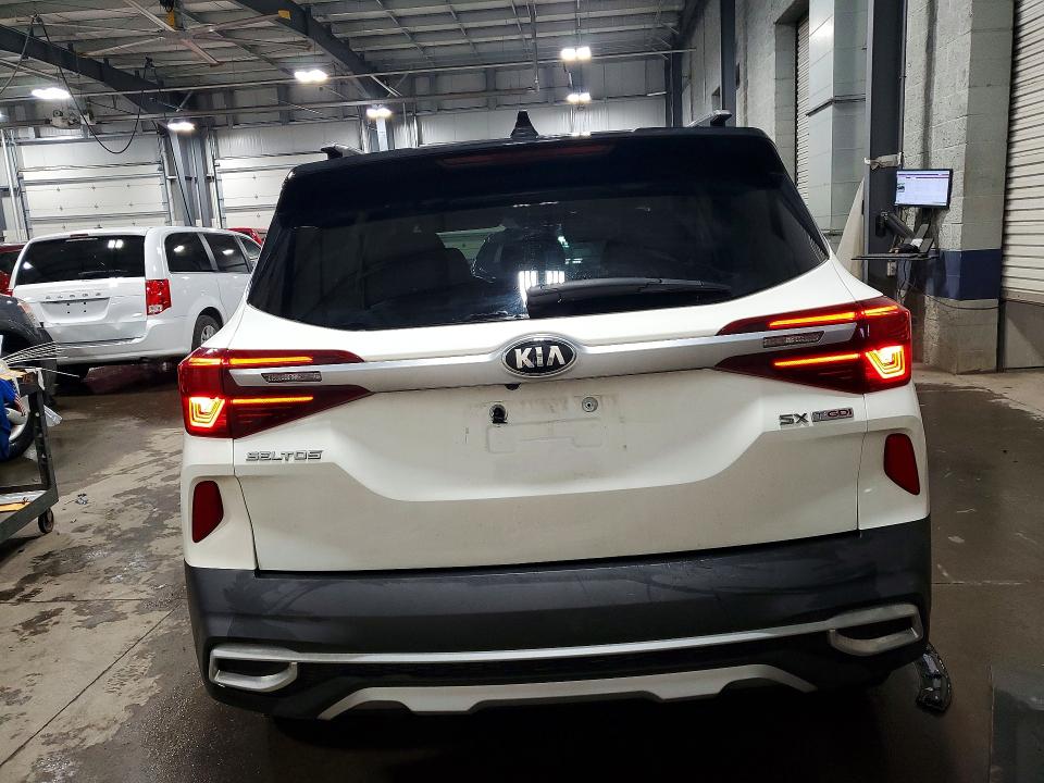 2021 Kia Seltos VIN KNDETCA22M7205508 COPART salvage auction — FRONT END, Mn - Cert Of Title-Salvage, sold $5,300 on 2026-07-02 (photo 6)