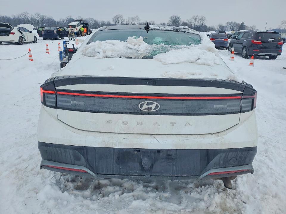 2024 Hyundai Sonata VIN KMHL14JA4RA362036 COPART salvage auction — FRONT END, Oh - Cert Of Title-Salvage, sold $6,700 on 2026-07-07 (photo 6)
