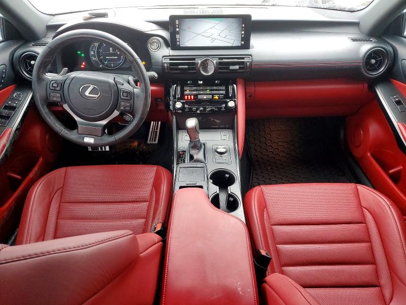 2023 Lexus Is VIN JTHG81F20P5051936 COPART salvage auction — VANDALISM, Salvage Title, sold $16,800 on 2026-07-23 (photo 8)
