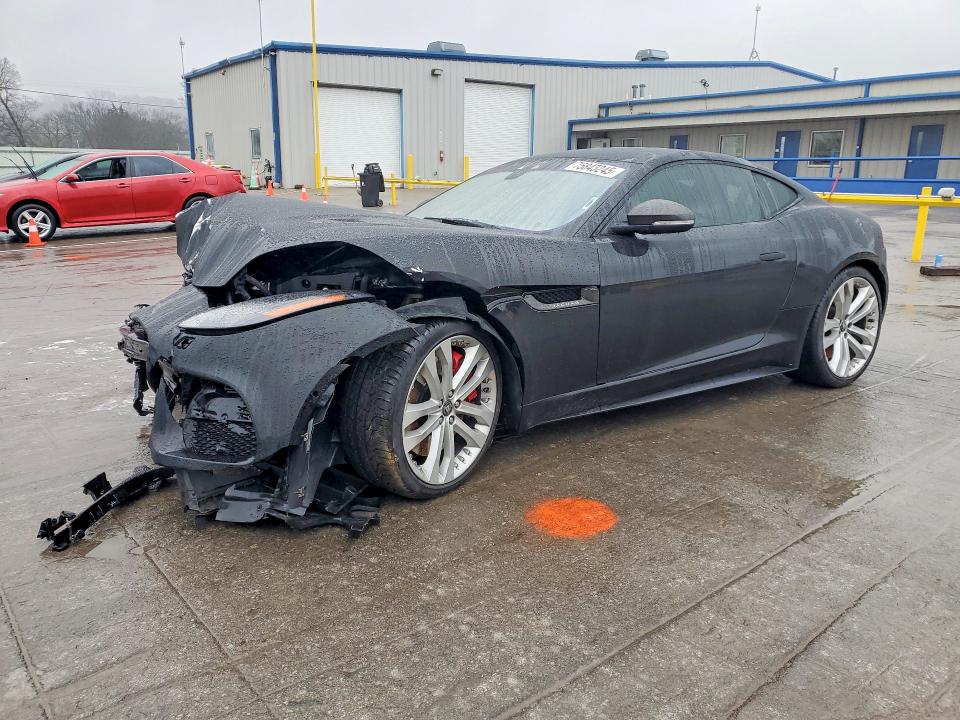 2020 Jaguar F-type VIN SAJD51EE6LCK68116 COPART salvage auction — FRONT END, Id - Salvage Certificate Of Title, sold $8,300 on 2026-07-27 (photo 1)