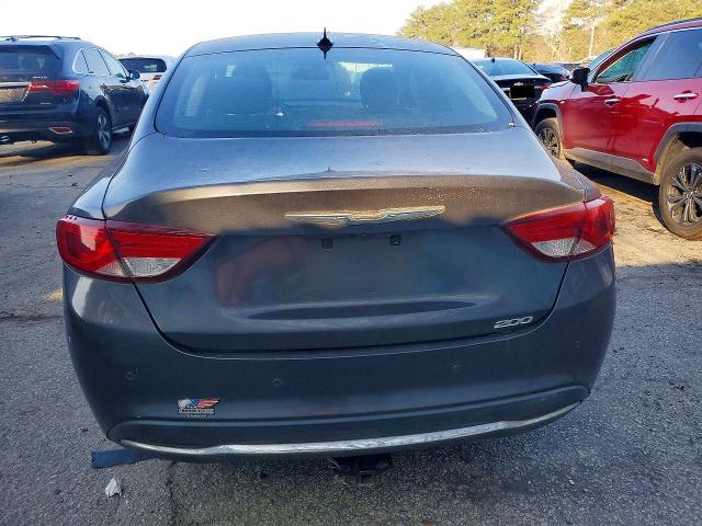 2015 Chrysler 200 VIN 1C3CCCAB0FN753453 COPART salvage auction — WATER/FLOOD, Ga - Cert Of Title-Flood Salvage, sold $375 on 2026-07-10 (photo 6)