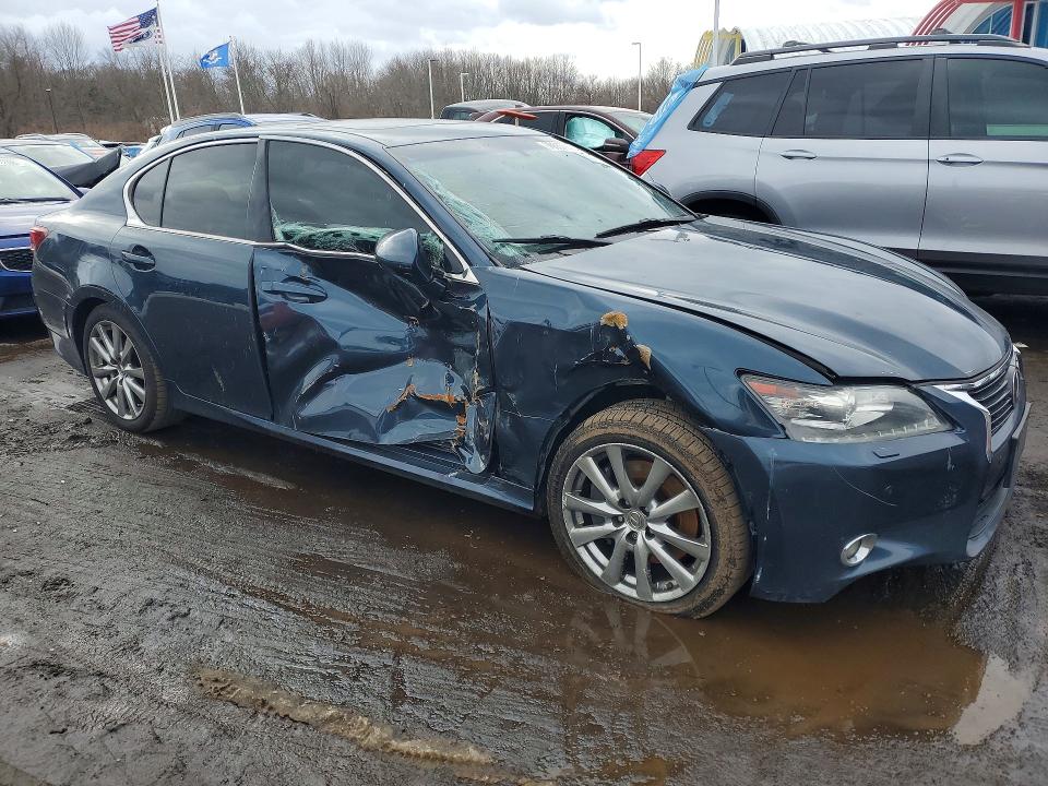 2013 Lexus Gs 350 VIN JTHCE1BL9D5004356 COPART salvage auction — SIDE, Ct - Cert Of Title-Salvage (P), sold $1,550 on 2026-07-09 (photo 4)