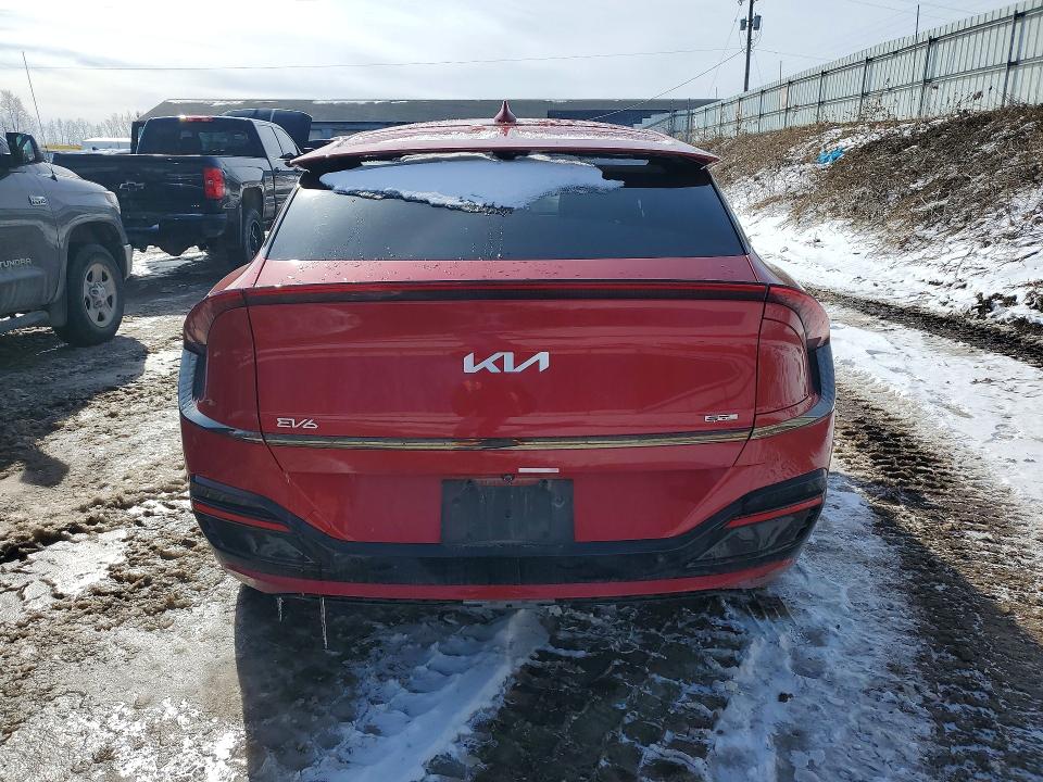 2024 Kia Ev6 VIN KNDC4DLC9R5221143 COPART salvage auction — FRONT END, Mi - Certificate Of Title, sold $300 on 2026-07-01 (photo 6)
