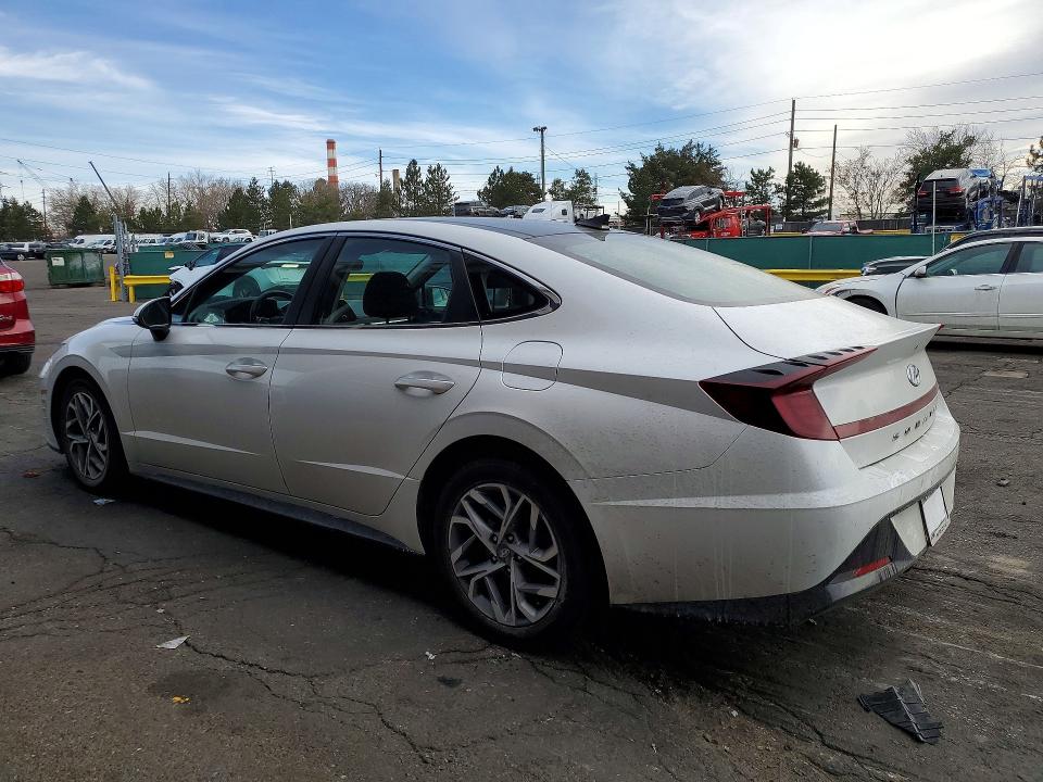 2022 Hyundai Sonata VIN KMHL14JA8NA226602 COPART salvage auction — REAR END, Salvage Title, sold $7,400 on 2026-07-09 (photo 2)