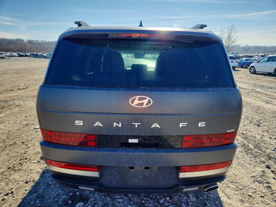 2025 Hyundai Santa fe VIN 5NMP4DGL2SH093598 COPART salvage auction — FRONT END, IL - SALVAGE CERTIFICATE, sold $9,200 on 2026-07-09 (photo 6)