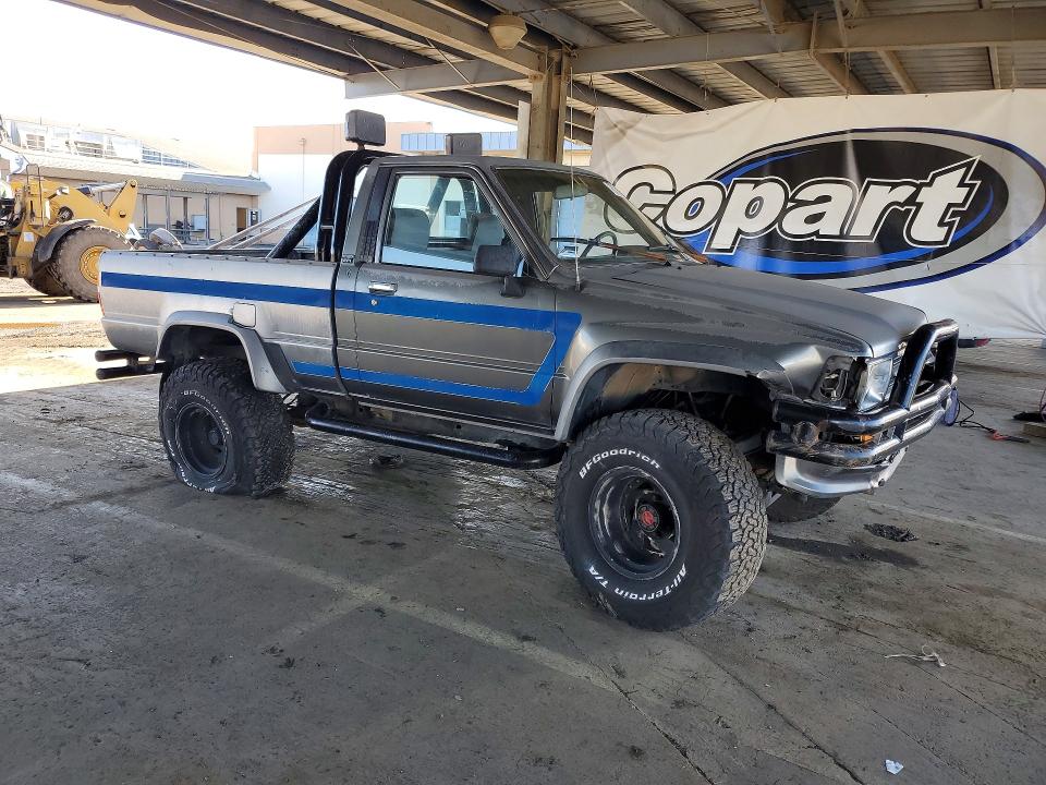 1988 Toyota Pickup VIN JT4RN63A1J0226887 COPART salvage auction — FRONT END, Ca - Salvage Certificate, sold $6,600 on 2026-07-07 (photo 4)