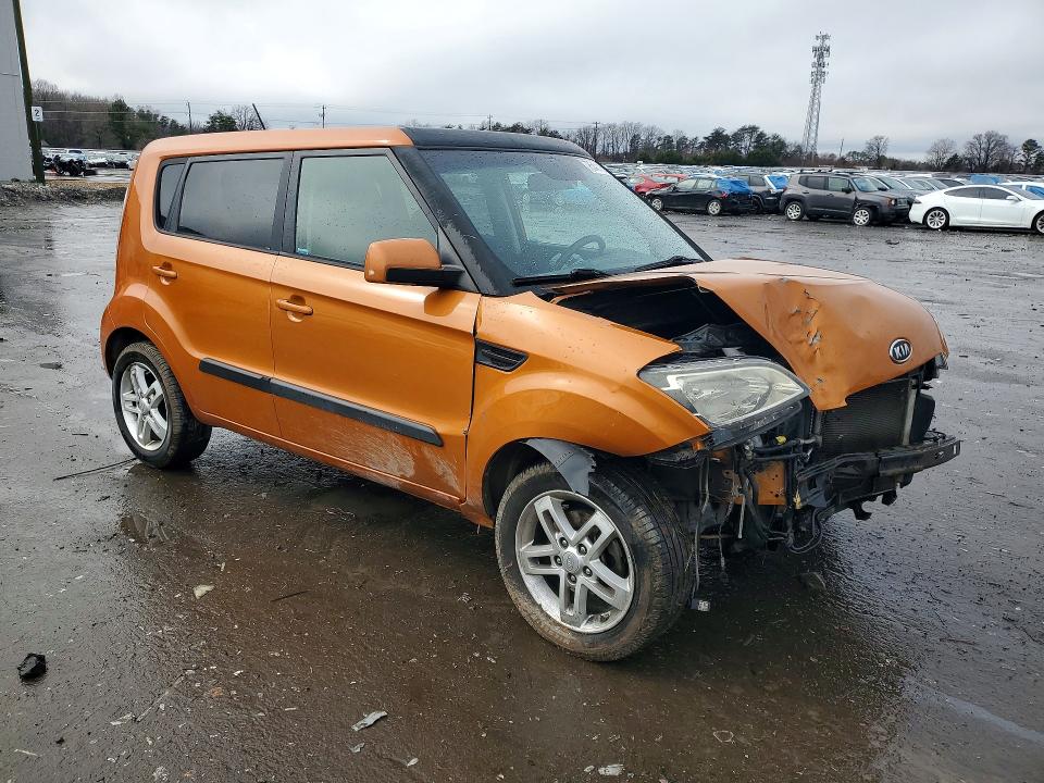 2011 Kia Soul VIN KNDJT2A28B7316957 COPART salvage auction — FRONT END, Va - Certificate Of Title, sold $425 on 2026-07-22 (photo 4)