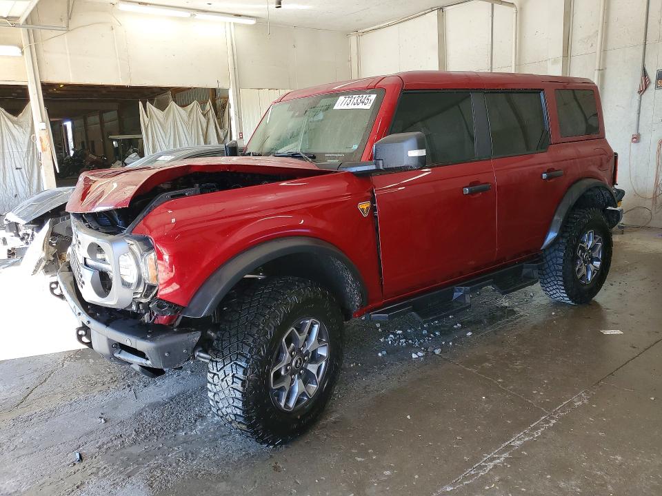 2025 Ford Bronco VIN 1FMEE9BP3SLA97665 — COPART salvage auction photo