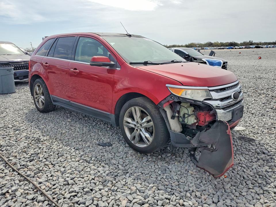 2013 Ford Edge VIN 2FMDK3K9XDBA21169 COPART salvage auction — SIDE, Fl - Cert Of Title Slvg Rebuildable, sold $400 on 2026-07-02 (photo 4)
