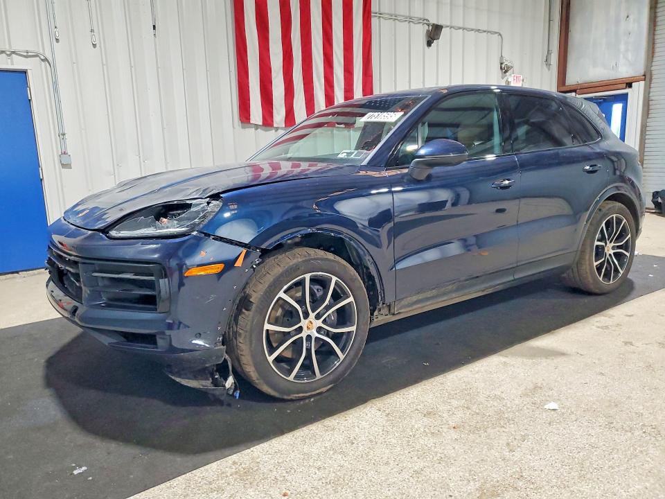 2025 Porsche Cayenne VIN WP1AA2AYXSDA05038 COPART salvage auction — FRONT END, NY - CERTIFICATE OF TITLE, sold $50,000 on 2026-07-20 (photo 1)