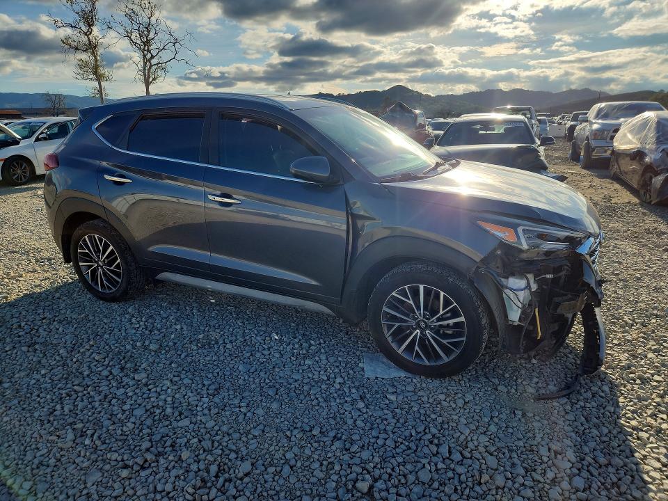 2019 Hyundai Tucson VIN KM8J3CAL6KU854004 COPART salvage auction — FRONT END, Ca - Salvage Certificate, sold $4,200 on 2026-07-02 (photo 4)