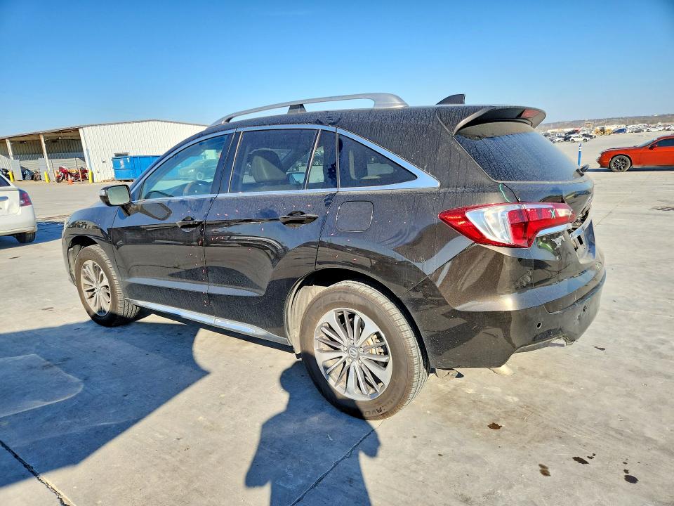 2017 Acura Rdx VIN 5J8TB4H77HL007720 COPART salvage auction — REAR END, TX - SALVAGE VEHICLE TITLE (P), sold $7,200 on 2026-07-02 (photo 2)