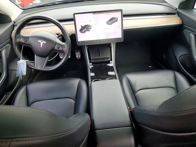 2018 Tesla Model 3 VIN 5YJ3E1EAXJF025660 COPART salvage auction — FRONT END, Ca - Salvage Certificate, sold $4,800 on 2026-07-16 (photo 8)